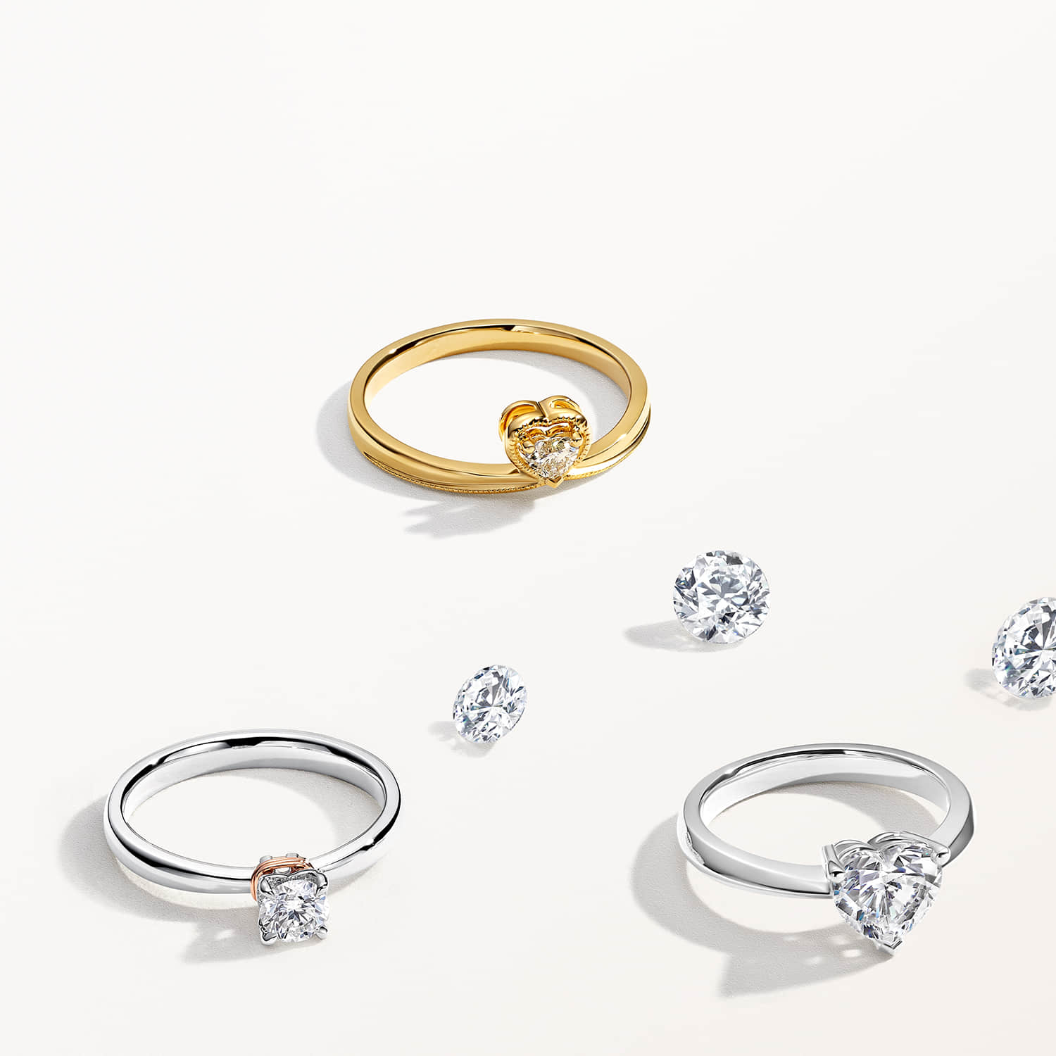 darry ring solitaire rings